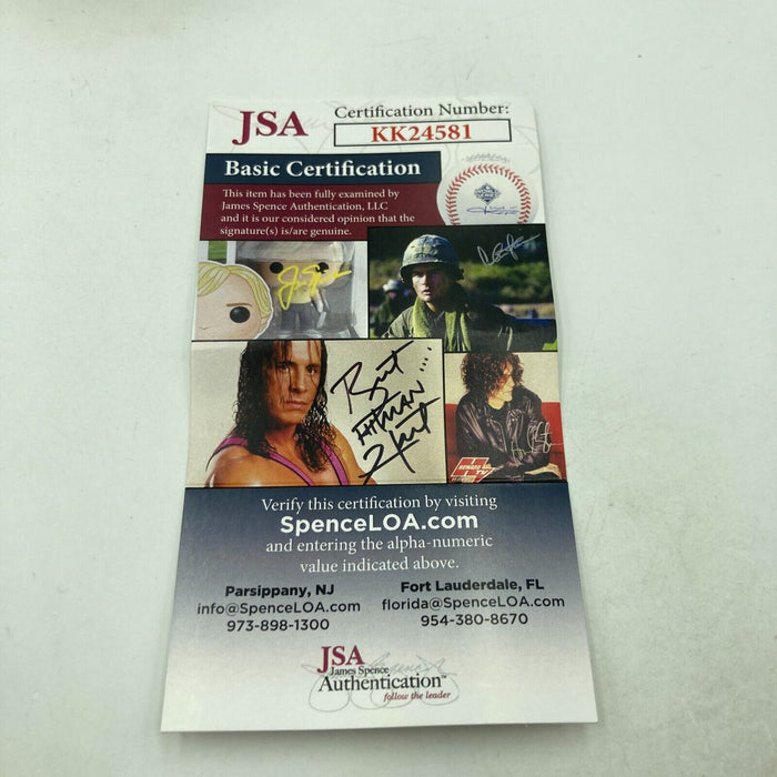 Scott Baio Signed Autographed Major League Baseball Celebrity With JSA COA