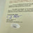 1957 Brooklyn Dodgers Final Season Team Signed Baseball Sandy Koufax JSA COA