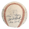1962 New York Yankees W.S. Champs Team Signed Baseball Mickey Mantle Maris JSA