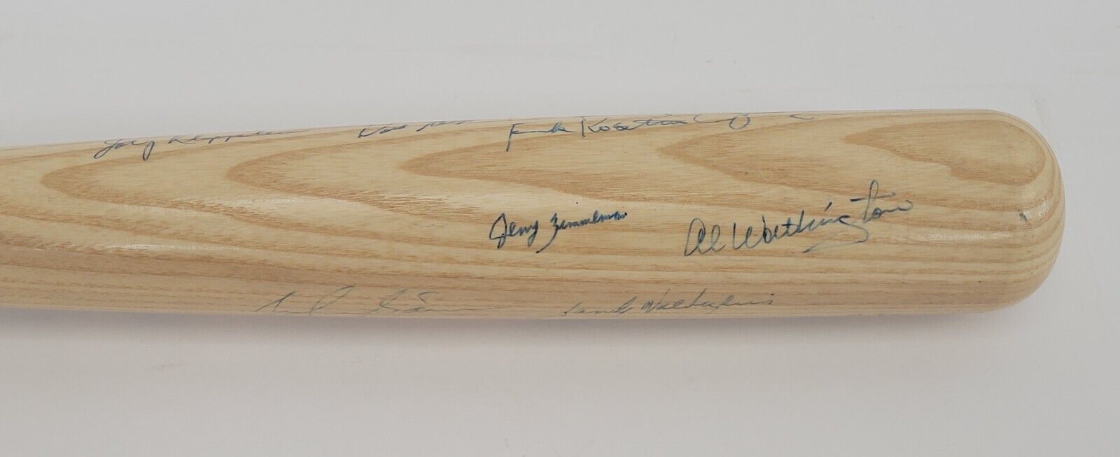 1965 Minnesota Twins American League Champs Team Signed Bat Beckett COA