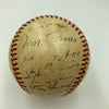 1951 Yankees World Series Champs Team Signed Baseball Mickey Mantle Rookie PSA