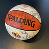 2005 WNBA All Star Game Multi Signed Official Basketball With Catchings & Swoops