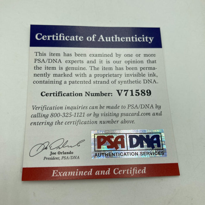 Gregg Jefferies 1987 MVP Rookie Signed Minor League Baseball PSA DNA COA