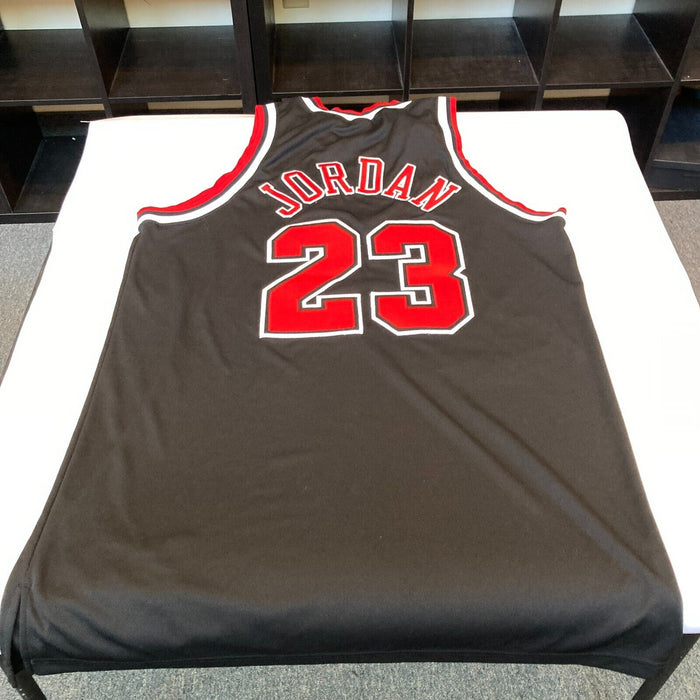 Michael Jordan Signed Pro Cut 1999 Chicago Bulls Jersey UDA Upper Deck
