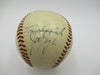 Rare Joe Page Signed 1950's American League Harridge Baseball With JSA COA