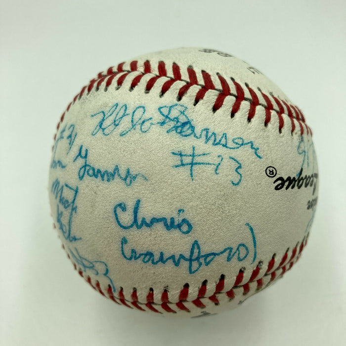 1998 Toms River Little League World Series Champions Team Signed Baseball JSA