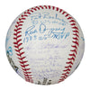 RARE World Series MVP's Signed And Inscribed 2000 World Series 24 Sigs Beckett