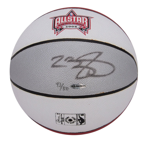 Lebron James Signed 2006 All Star Game Basketball #43/50 UDA Holo & JSA COA