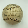 Stunning 1922 Chicago Cubs Team Signed Baseball Grover Cleveland Alexander JSA