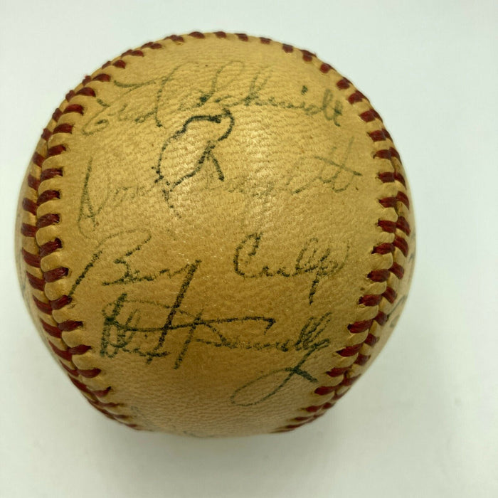 1947 Philadelphia Phillies Team Signed Official National League Frick Baseball