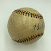 Stunning Babe Ruth Single Signed Autographed Baseball JSA COA