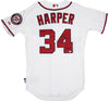 Bryce Harper Signed Authentic Washington Nationals Game Model Jersey Beckett COA