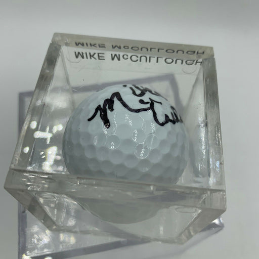 Mike McCullough Signed Autographed Golf Ball PGA With JSA COA