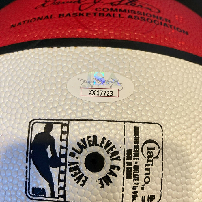 Lebron James Signed 2006 All Star Game Basketball #43/50 UDA Holo & JSA COA