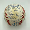 1961 New York Yankees World Series Champs Team Signed Baseball Mickey Mantle JSA