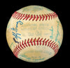 1982 Hall Of Fame Signed Baseball 26 Sigs Ruffing Marquard Lindstrom Kelly JSA