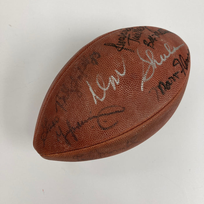 1972 Miami Dolphins Super Bowl Champs Multi Signed Football JSA COA