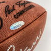 Bart Starr "MVP SB I & II" Signed Wilson NFL Game Football JSA Graded MINT 9