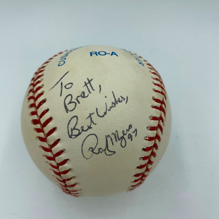 Rare Randy Myers Signed Official American League Baseball With JSA COA