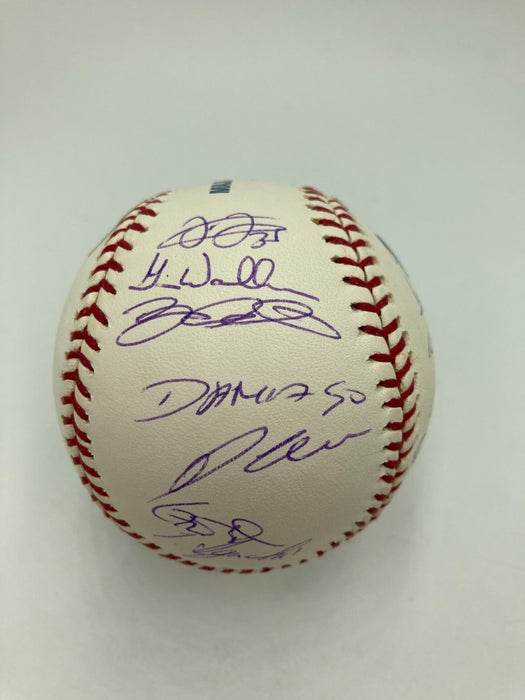 2005 Chicago White Sox World Series Champs Team Signed Baseball JSA COA