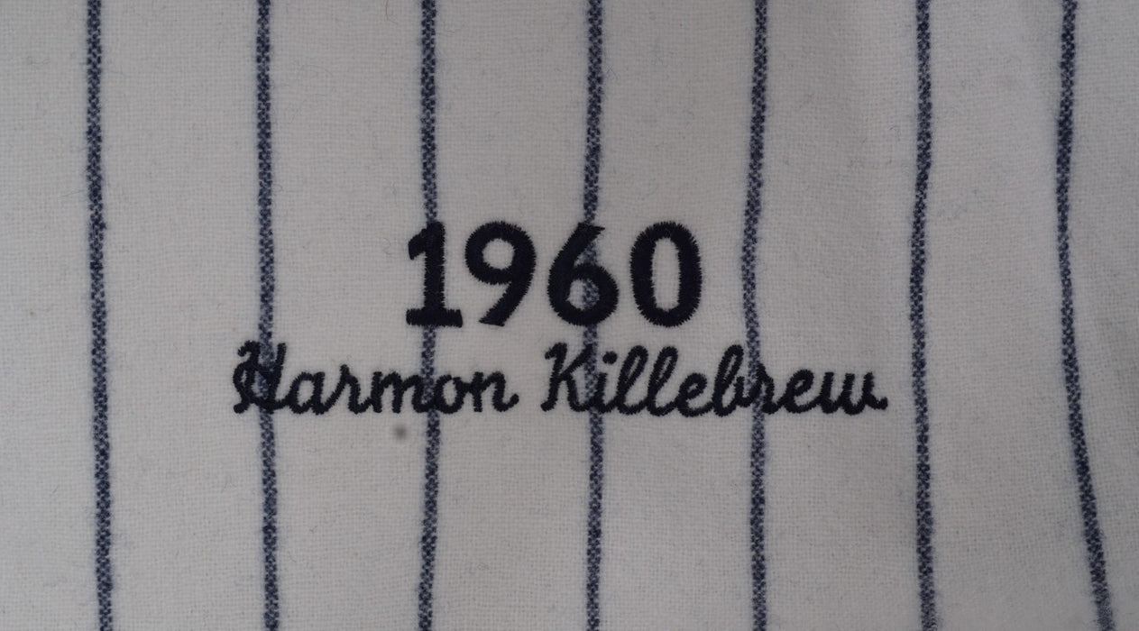 Harmon Killebrew Signed 1960 Washington Senators Mitchell & Ness Jersey Beckett
