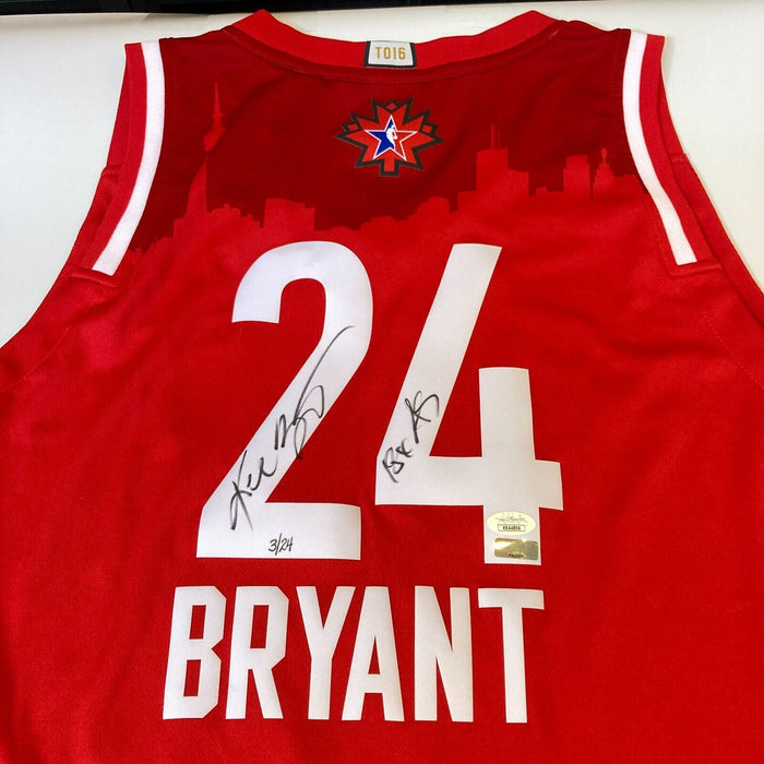 Kobe Bryant "18X All Star" Signed 2016 Final All Star Game Jersey Panini & JSA