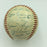 Beautiful 1956 Cleveland Indians Team Signed American League Baseball JSA COA