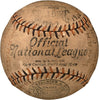 Honus Wagner 1915 Pittsburgh Pirates Team Signed National League Baseball JSA