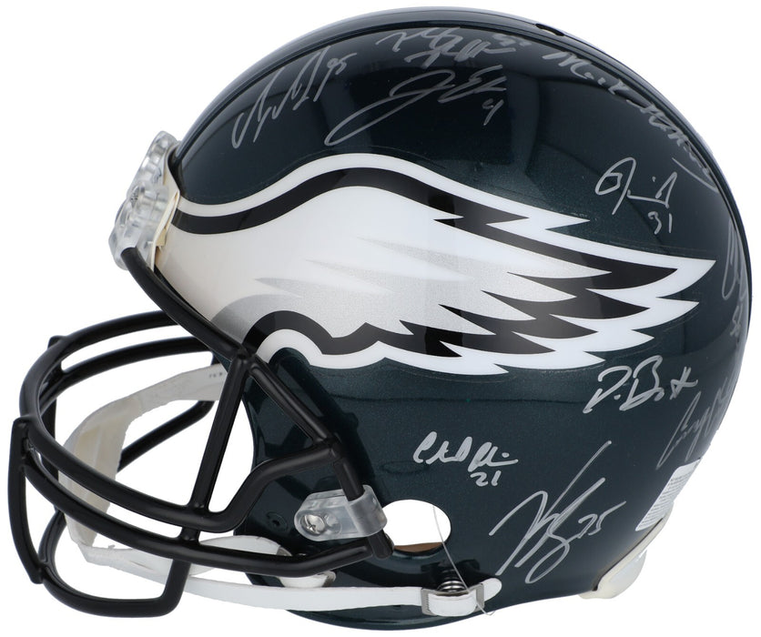 2017 Philadelphia Eagles Super Bowl Champs Team Signed Full Size Helmet Fanatics