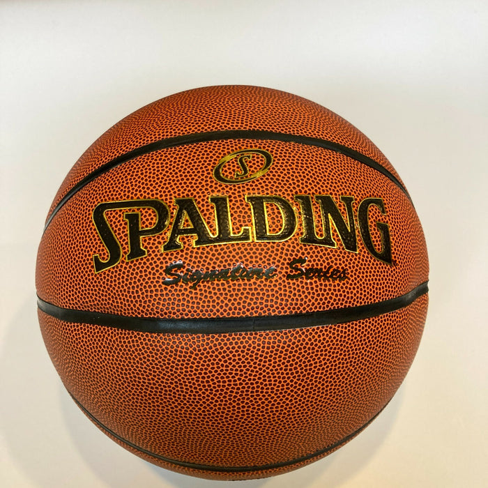 2020 NBA Rookies Multi Signed Spalding Basketball