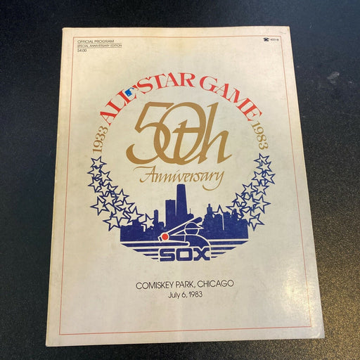 1983 Baseball All Star Game Program With 91 Signatures! Cal Ripken Jr