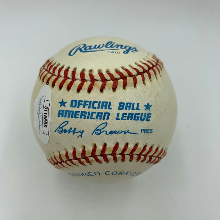 Judd Nelson Signed American League Baseball "Go Boston" With JSA COA