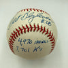 Bert Blyleven Signed Heavily Inscribed STAT Major League Baseball JSA COA