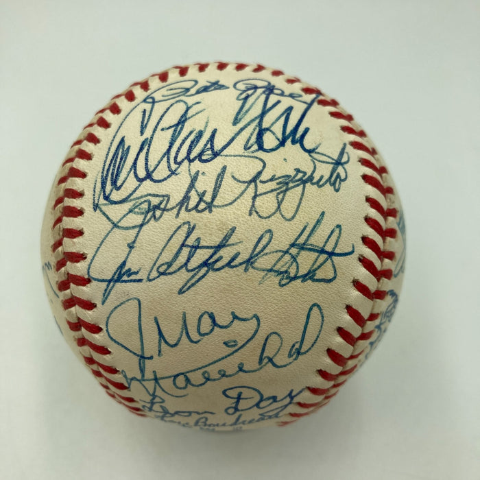Mickey Mantle Sandy Koufax Willie Mays Hall Of Fame Signed Baseball 30 Sigs JSA