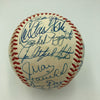 Mickey Mantle Sandy Koufax Willie Mays Hall Of Fame Signed Baseball 30 Sigs JSA