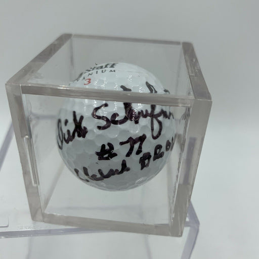 Dick Schafrath US Senator NFL Browns Signed Autographed Golf Ball PGA JSA COA