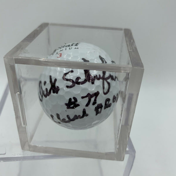 Dick Schafrath US Senator NFL Browns Signed Autographed Golf Ball PGA JSA COA
