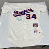 Nolan Ryan Signed Authentic 1990 Texas Rangers Game Model Jersey With JSA COA