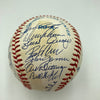 1961 New York Yankees World Series Champs Team Signed Baseball Mickey Mantle JSA