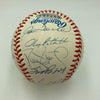 1998 New York Yankees World Series Champs Team Signed Baseball Derek Jeter JSA