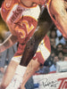 Michael Jordan 1987-88 Chicago Bulls Team Signed 18x24 Budweiser Poster JSA COA