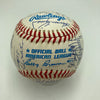 Stunning Mickey Mantle Joe Dimaggio 500 Home Run 3,000 Hits Signed Baseball