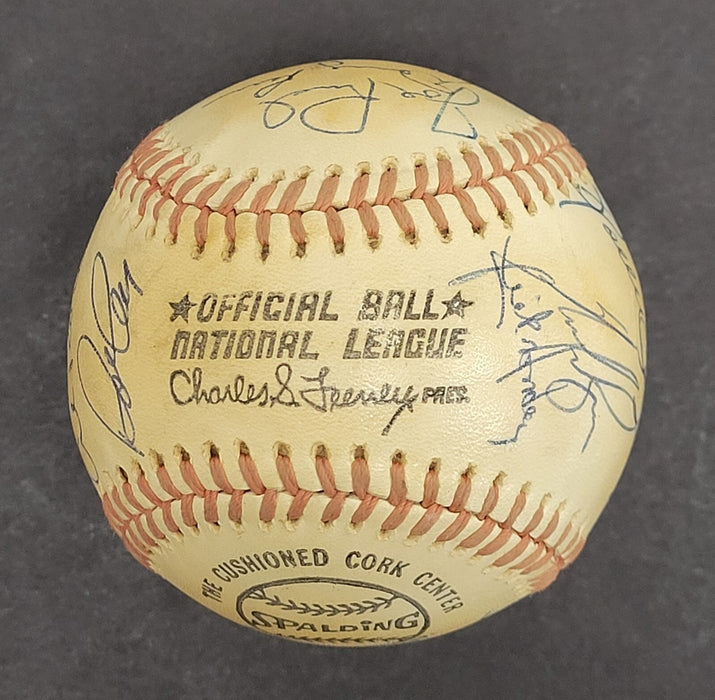 California Baseball Legends Multi Signed Baseball Dodgers Angels Padres Beckett