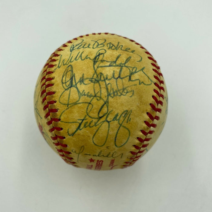 Historic 1978 Yankees & Dodgers Signed World Series Game Used Baseball JSA COA