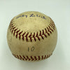 Mickey Lolich Signed Career Win No. 48 Final Out Game Used Baseball Beckett COA