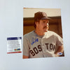 Wade Boggs Signed Autographed 1980's 8x10 Photo PSA DNA COA