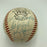 Beautiful Hank Aaron 1960 Milwaukee Braves Team Signed Baseball With COA