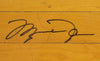Michael Jordan Signed Chicago Bulls Game Used Floor UDA Upper Deck Hologram