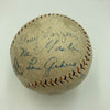 Babe Ruth Lou Gehrig Miller Huggins 1926 New York Yankees Team Signed Baseball