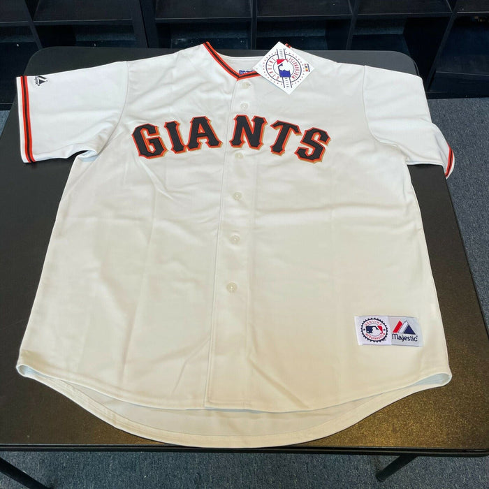 Willie Mays Signed Authentic Majestic San Francisco Giants Jersey With JSA COA